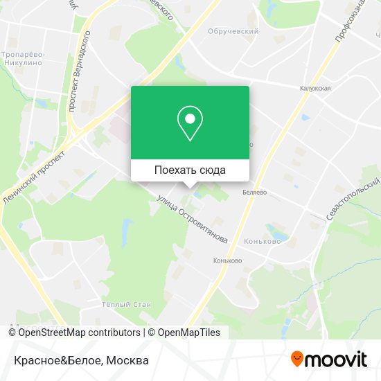 Карта Красное&Белое