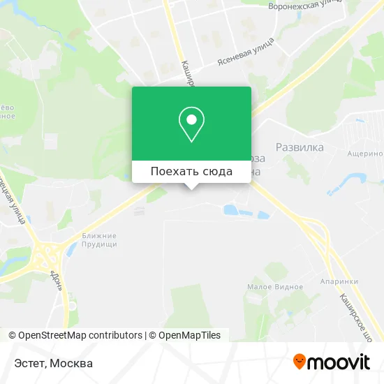 Карта Эстет