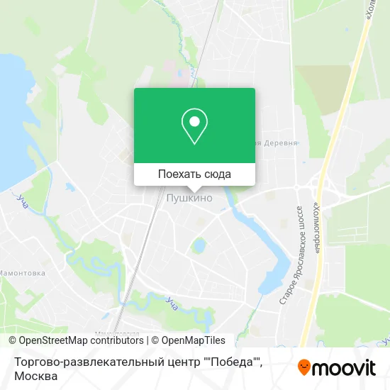 Карта Торгово-развлекательный центр ""Победа""