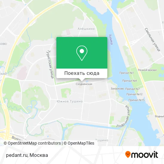 Карта pedant.ru