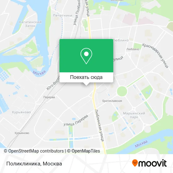 Карта Поликлиника