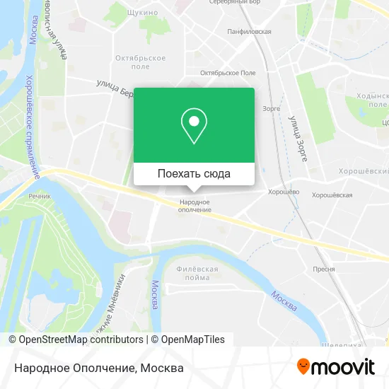 Карта Народное Ополчение