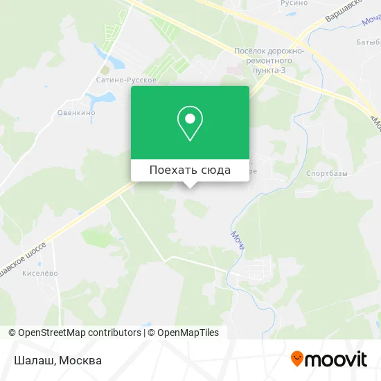 Карта Шалаш