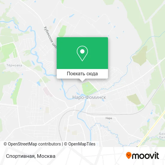 Карта Спортивная