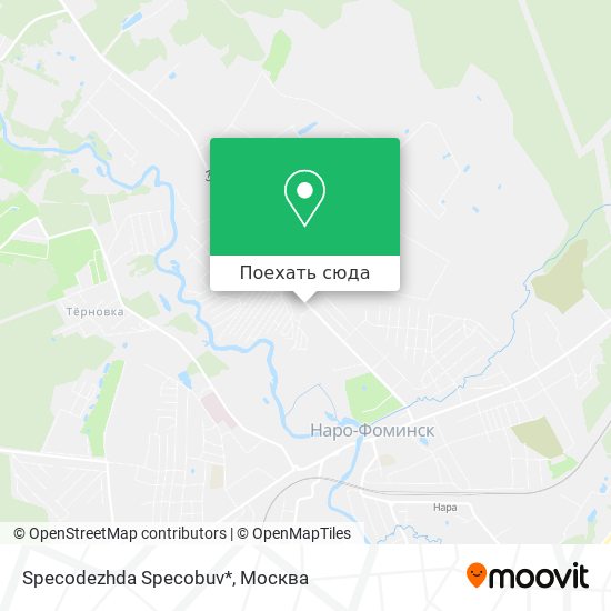 Карта Specodezhda Specobuv*