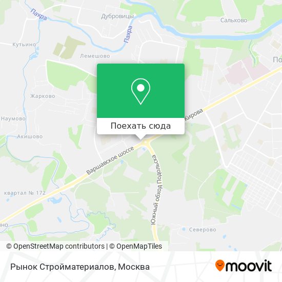 Карта Рынок Стройматериалов