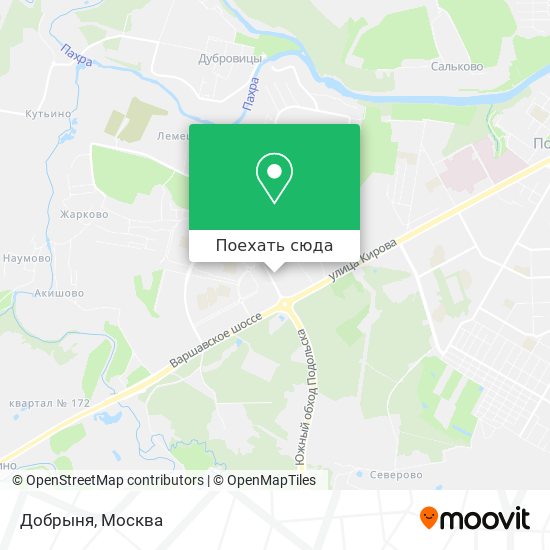 Карта Добрыня