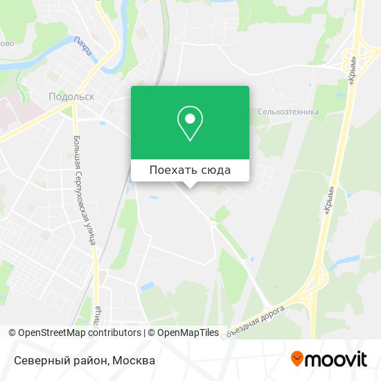 Карта Северный район
