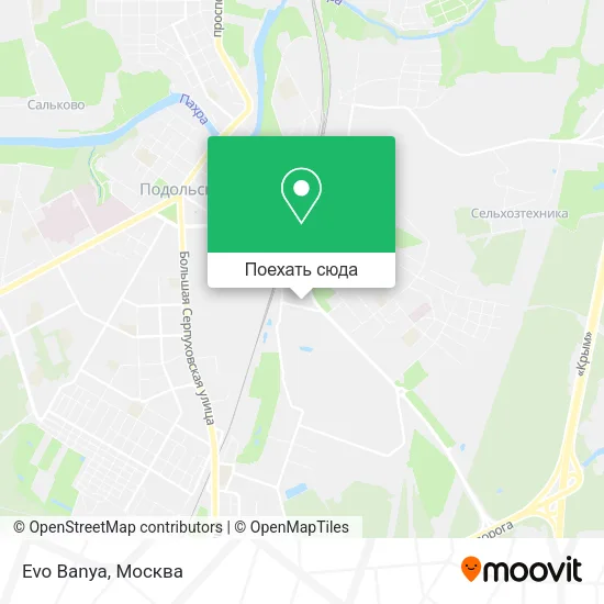 Карта Evo Banya