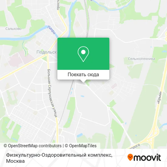 Карта Физкультурно-Оздоровительный комплекс