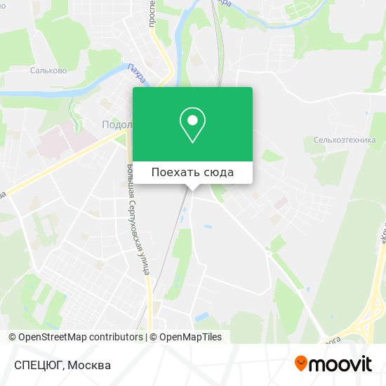 Карта СПЕЦЮГ
