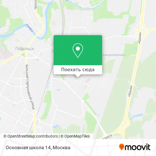 Карта Основная школа 14