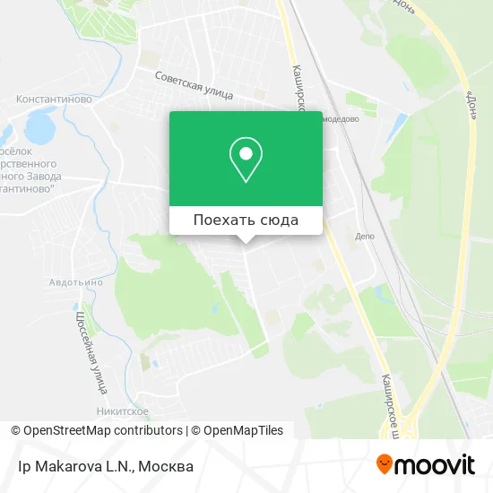 Карта Ip Makarova L.N.