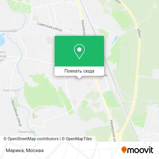 Карта Марика