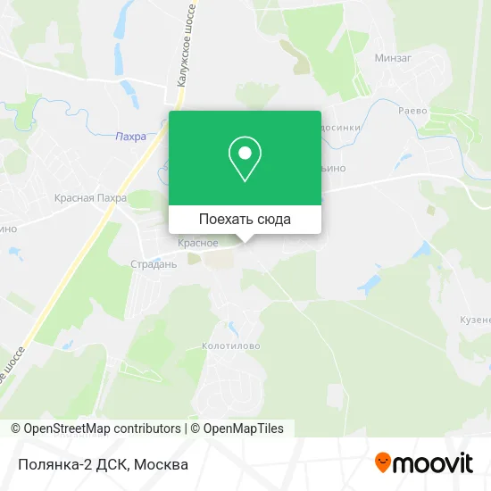 Карта Полянка-2 ДСК