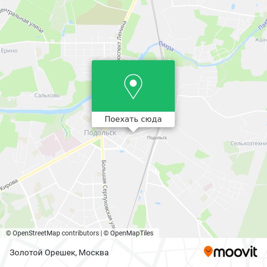Карта Золотой Орешек