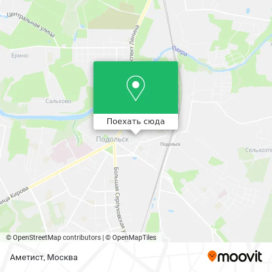 Карта Аметист