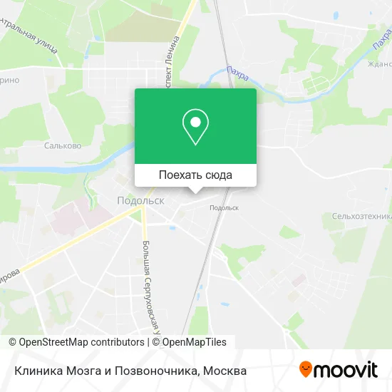 Карта Клиника Мозга и Позвоночника