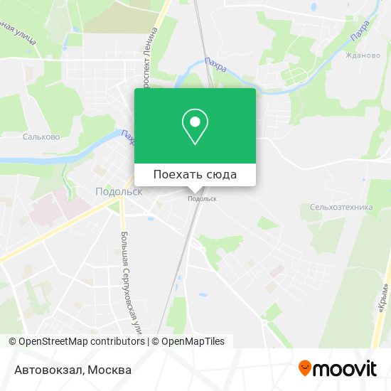 Карта Автовокзал