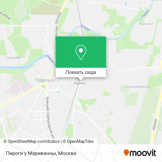 Карта Пироги у Мариванны