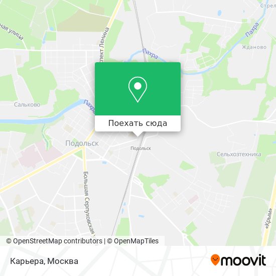 Карта Карьера