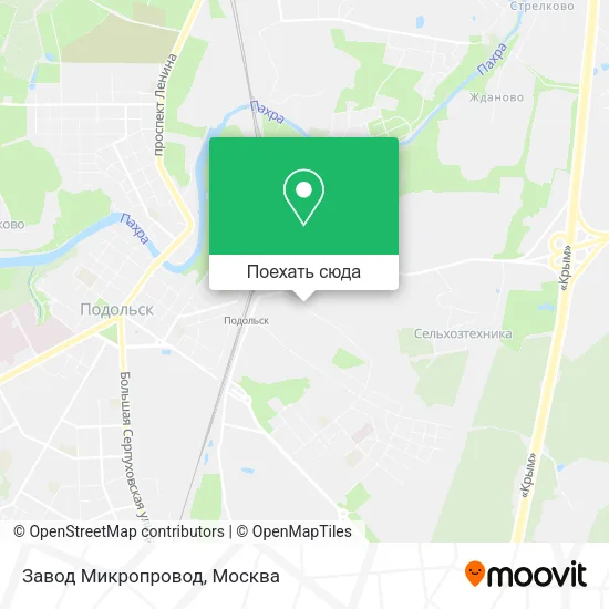 Карта Завод Микропровод
