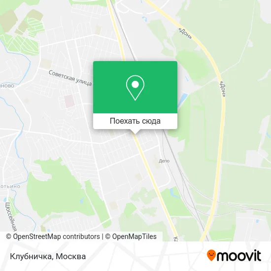 Карта Клубничка