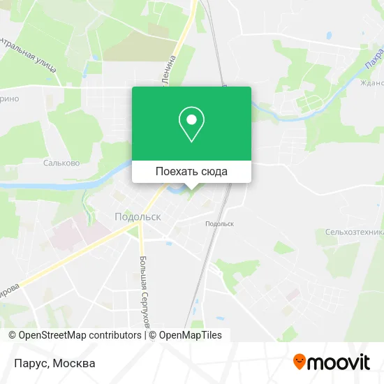 Карта Парус