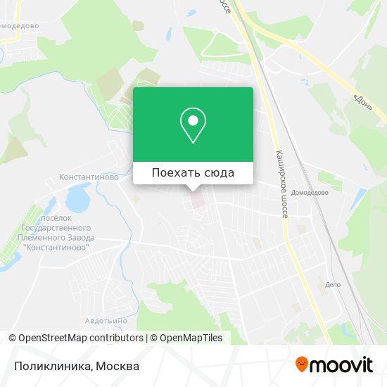 Карта Поликлиника