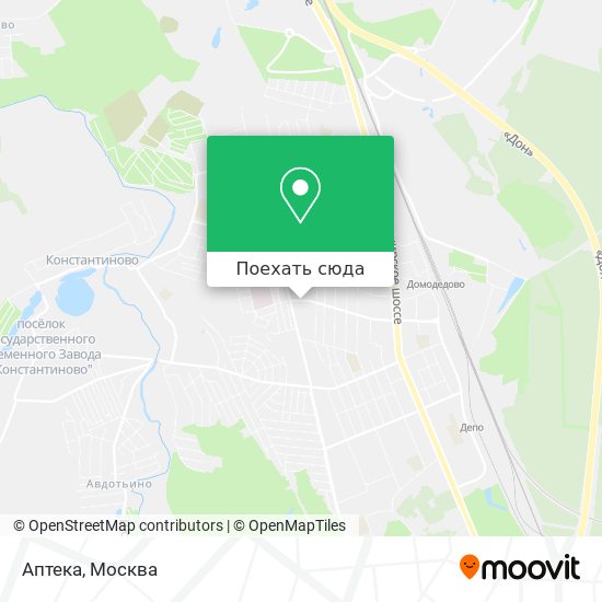 Карта Аптека