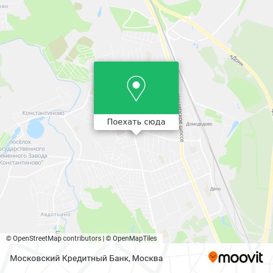 Карта Московский Кредитный Банк