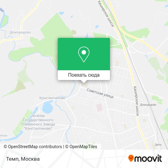 Карта Темп