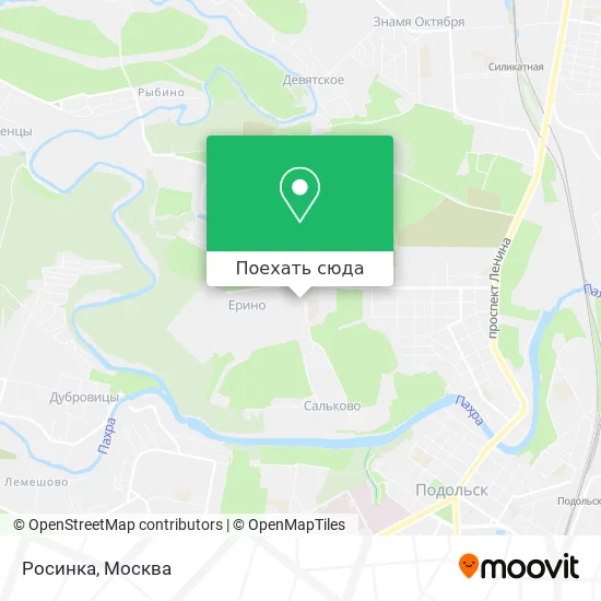 Карта Росинка