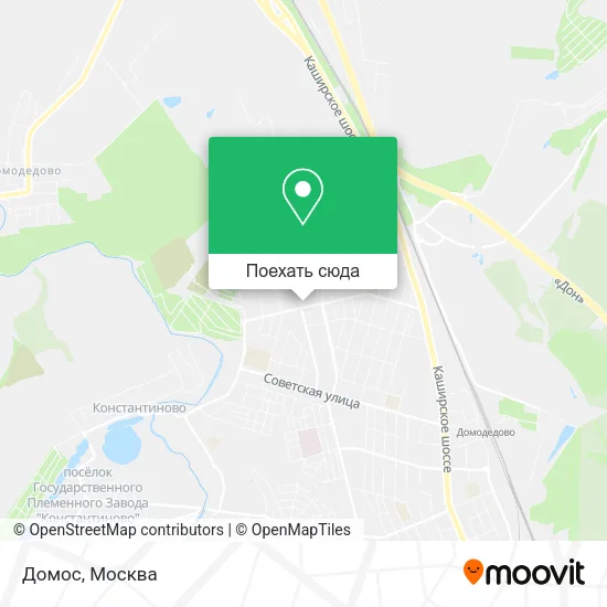 Карта Домос