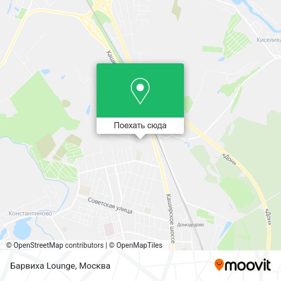 Карта Барвиха Lounge