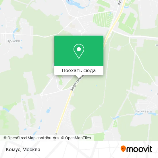 Карта Комус