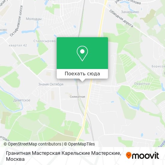 Карта Гранитная Мастерская Карельские Мастерские