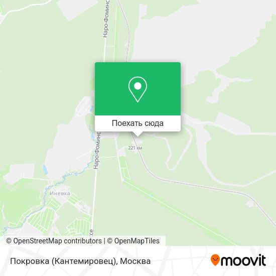Карта Покровка (Кантемировец)