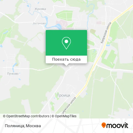 Карта Поляница