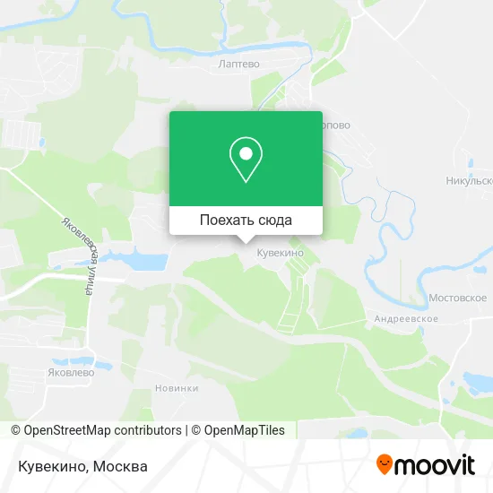 Карта Кувекино