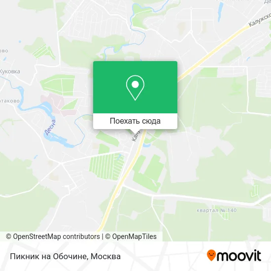 Карта Пикник на Обочине