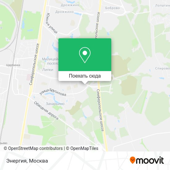 Карта Энергия