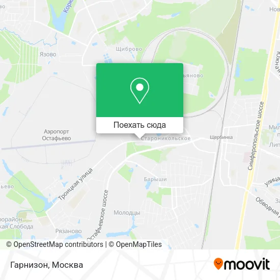 Карта Гарнизон