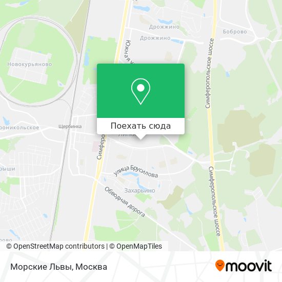 Карта Морские Львы