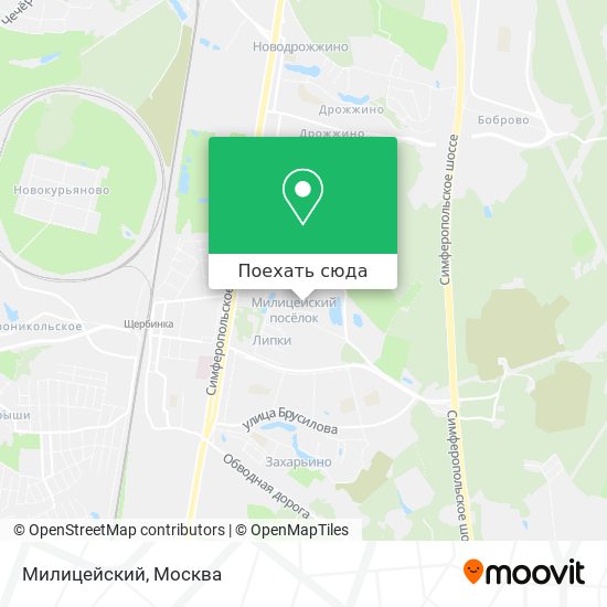 Карта Милицейский