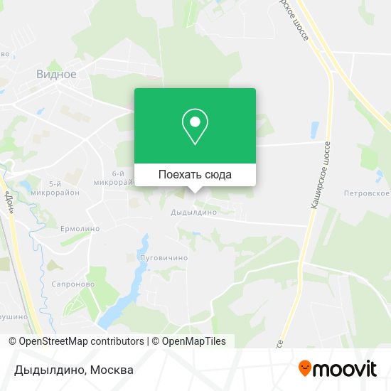 Карта Дыдылдино