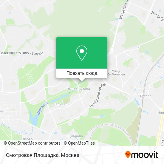 Карта Смотровая Площадка