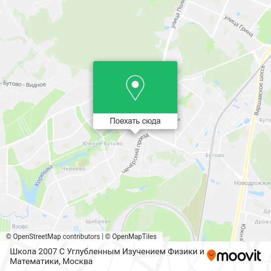 Карта Школа 2007 С Углубленным Изучением Физики и Математики