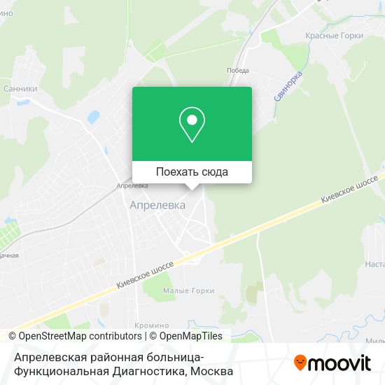 Карта Апрелевская районная больница-Функциональная Диагностика