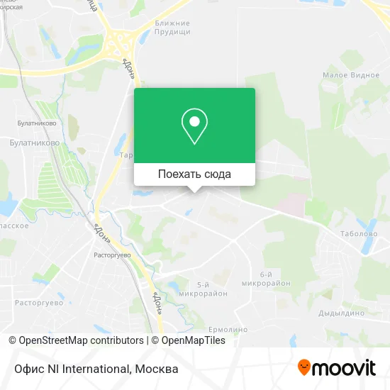 Карта Офис Nl International